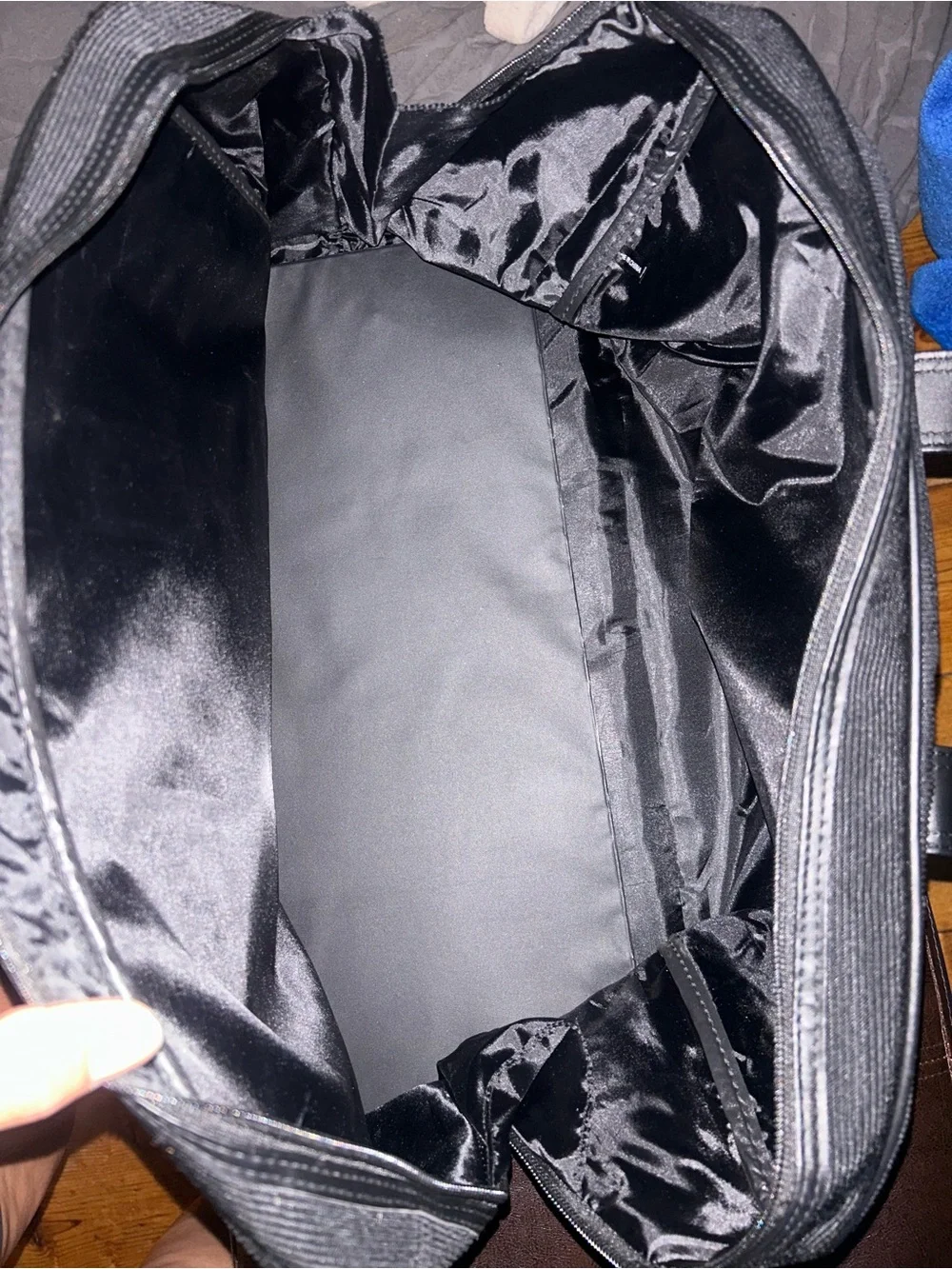 Guess Black Men’s Weekender Bag with Leather Handles